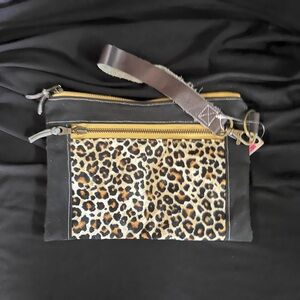 Leopard Wristlet (homemade) NEW